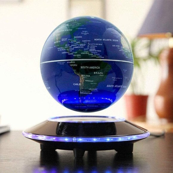 6" Magnetic Floating Globe Desk Decoration - Picture 2 of 3